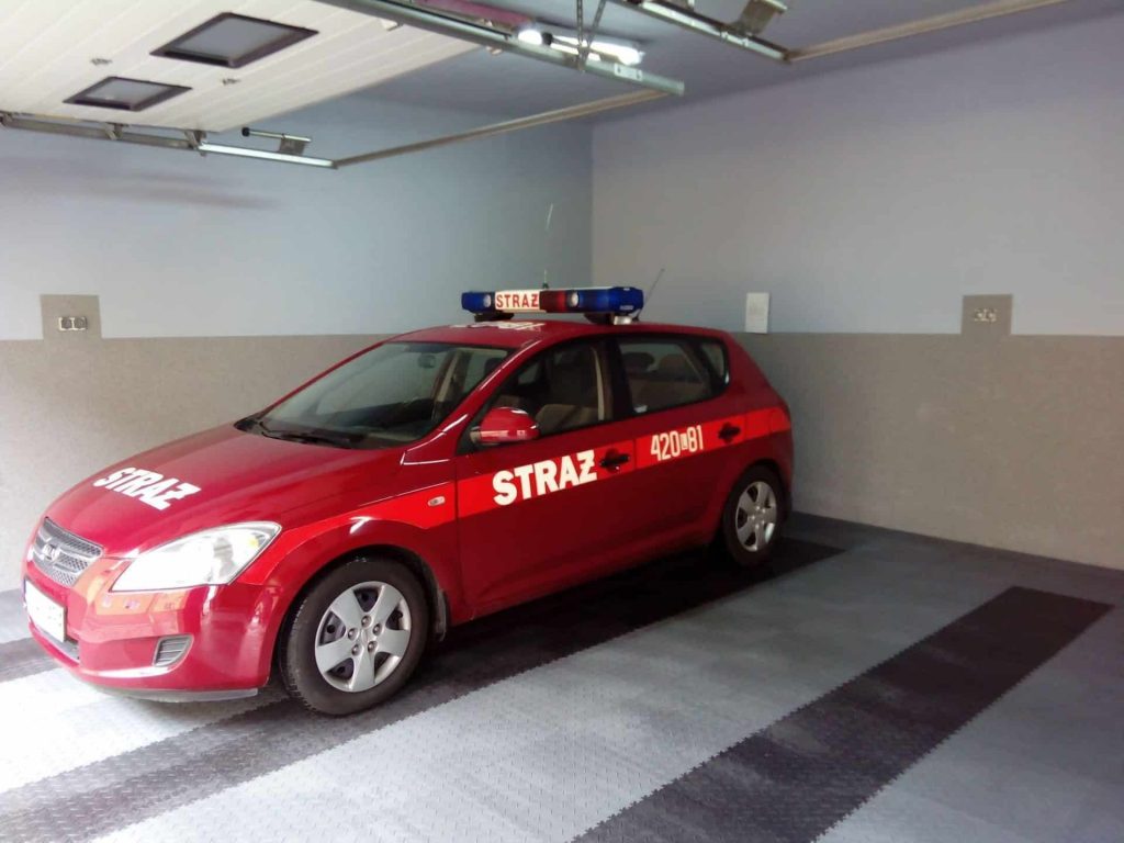 Podlaha pre hasičský záchranný zbor, Poľsko