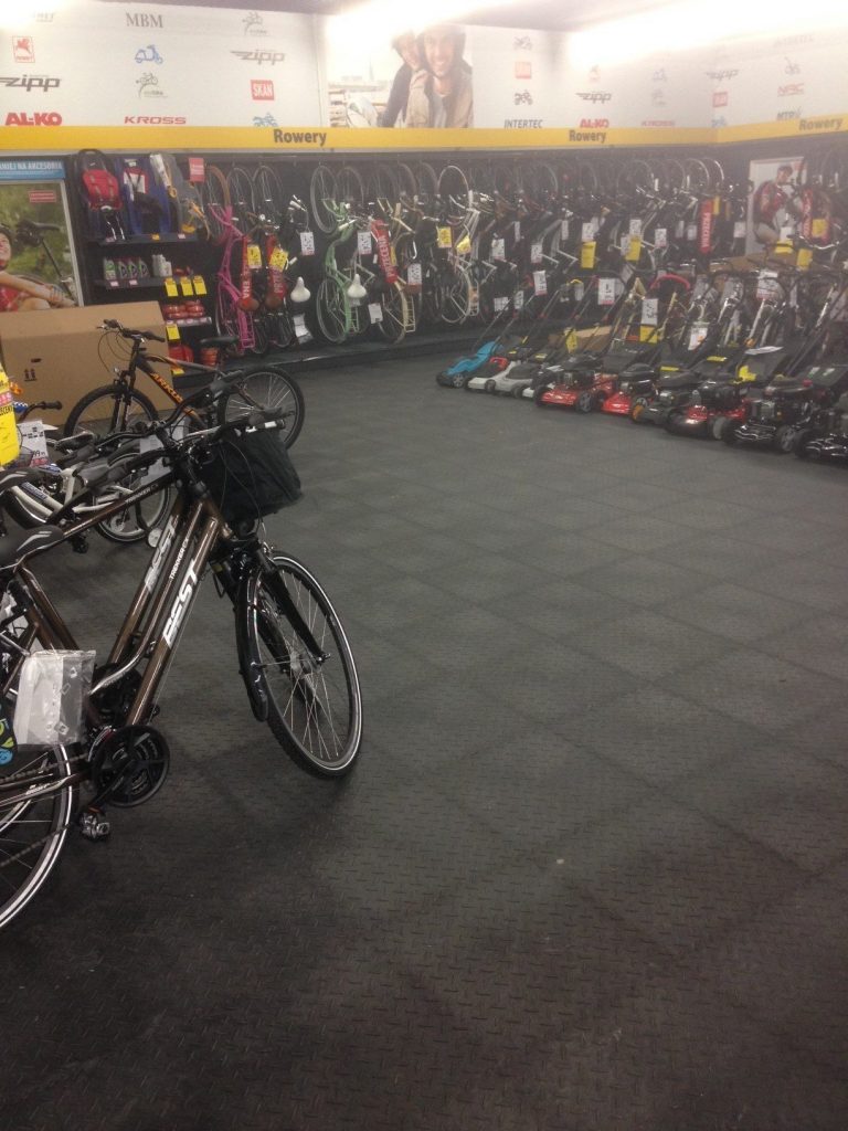 Predajňa bicyklov, Poľsko