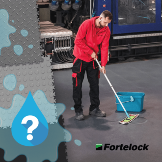 PVC dlaždice Fortelock – odolnosť voči vode a vlhkosti