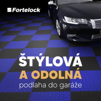 PVC dlaždice Fortelock – ideálna podlaha do garáže