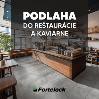 Fortelock Business: Podlaha do reštaurácie a kaviarne